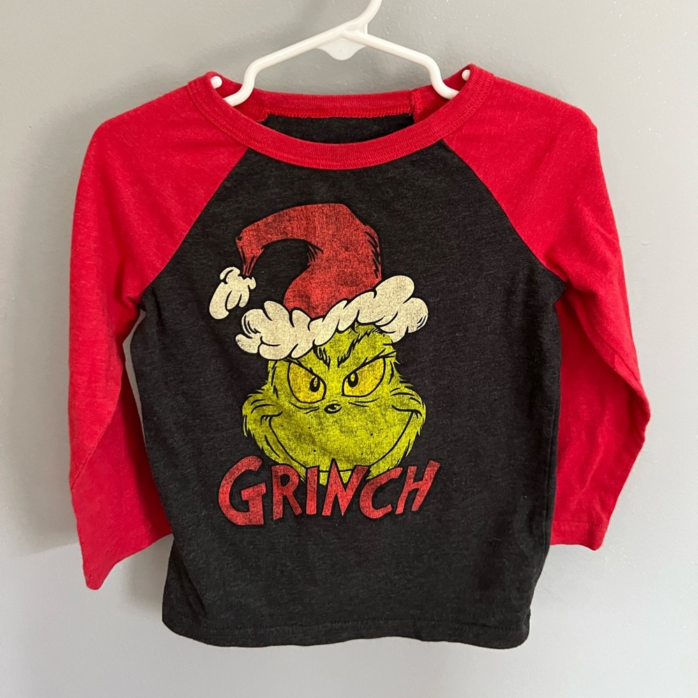 Grinch Toddler Long Sleeve